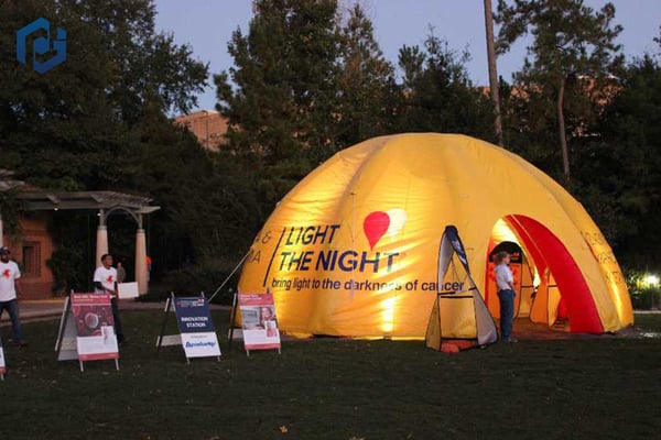 custom inflatable dome